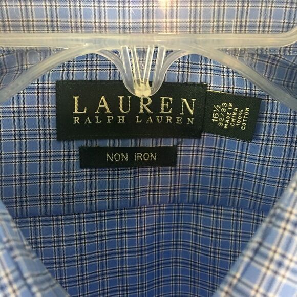 Men’s Ralph Lerann non-iron buttoned down shirt - Picture 5 of 7